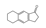 2,3,5,6,7,8-hexahydro-1H-cyclopenta[b]naphthalen-1-one结构式