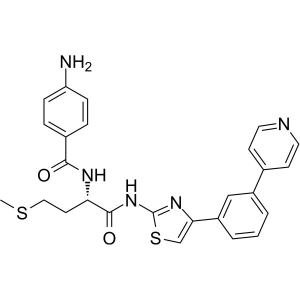 BRM/BRG1 ATP Inhibitor-3结构式