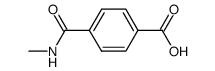 4-[(Methylamino)carbonyl]benzoic acid Structure