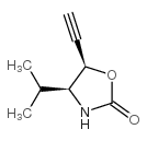 2-Oxazolidinone,5-ethynyl-4-(1-methylethyl)-,(4S,5R)-(9CI)结构式