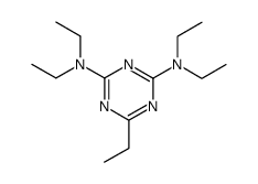 6,N,N,N',N'-pentaethyl-[1,3,5]triazine-2,4-diamine Structure