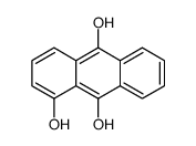 1,9,10-Anthracenetriol结构式