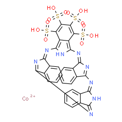 cobalt tetrasulfophthalocyanine结构式