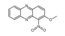 2-methoxy-1-nitro-phenazine Structure