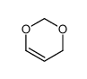 4H-1,3-dioxine Structure