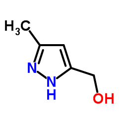 (3-Methyl-1H-pyrazol-5-yl)methanol Structure