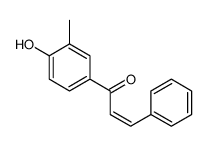 1-(4-hydroxy-3-methylphenyl)-3-phenylprop-2-en-1-one Structure