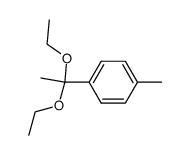 1-(1,1-diethoxyethyl)-4-methylbenzene Structure