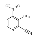 2-氰基-3-甲基-4-硝基吡啶结构式