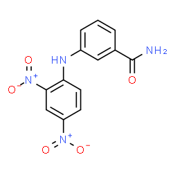 3-[(2,4-Dinitrophenyl)amino]benzamide Structure
