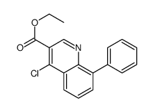 ethyl 4-chloro-8-phenylquinoline-3-carboxylate Structure