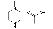 N-methyl-piperazine acetic acid Structure