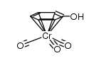 (η6-phenol)tricarbonylchromium(0) Structure