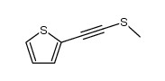 2-thienyl(methylthio)ethyne Structure