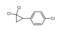 BENZENE, 1-CHLORO-4-(2,2-DICHLOROCYCLOPROPYL)- Structure