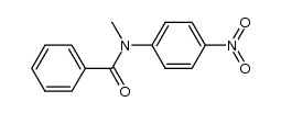 N-(4-nitrophenyl)-N-methylbenzamide Structure