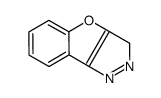 3H-Benzofuro[3,2-c]pyrazole结构式