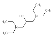 2-Propanol,1,3-bis(diethylamino)- structure