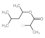 4-methylpentan-2-yl 2-chloropropanoate Structure