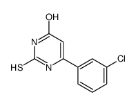 6-(3-氯苯基)-2,3-二氢-2-硫氧代-4(1h)-嘧啶酮图片