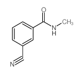 3-Cyano-N-methylbenzamide structure