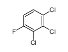 1,2,3-trichloro-4-fluorobenzene Structure