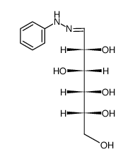 D-glucose phenylhydrazone Structure