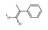 (2,2-dideuterio-1-methyl-vinyl)-benzene结构式