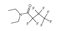 heptafluoro-butyric acid diethylamide结构式