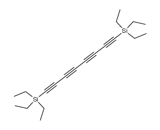 1,8-bis(triethylsilyl)octa-1,3,5,7-tetrayne结构式