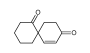 (+/-)-spiro[5.5]undec-7-ene-1,9-dione结构式