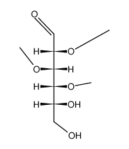 2-O,3-O,4-O-Trimethyl-D-glucose结构式