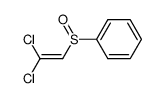 β,β-dichlorovinyl phenyl sulfoxide Structure