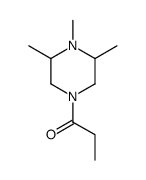 1-(3,4,5-trimethylpiperazin-1-yl)propan-1-one结构式