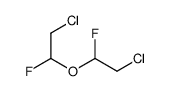 2-chloro-1-(2-chloro-1-fluoroethoxy)-1-fluoroethane结构式