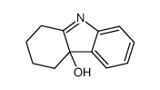 1,2,3,4-tetrahydro-4a-hydroxy-4aH-carbazole结构式