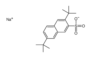 sodium,3,7-ditert-butylnaphthalene-2-sulfonate结构式