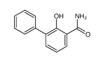 2-hydroxy-biphenyl-3-carboxylic acid amide结构式