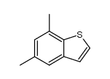 5,7-dimethyl-benzo[b]thiophene结构式