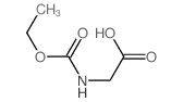Glycine, N-(ethoxycarbonyl)- structure