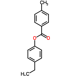 4-Ethylphenyl 4-methylbenzoate Structure