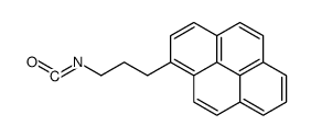 3-(pyren-1-yl)propylisocyanate结构式