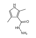 1H-Pyrrole-3-carboxylicacid,2,4-dimethyl-,hydrazide(9CI) picture