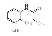 N-(2,3-dimethylphenyl)propanamide结构式