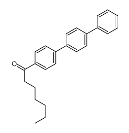 1-[4-(4-phenylphenyl)phenyl]heptan-1-one结构式