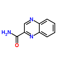 2-喹喔啉甲酰胺结构式