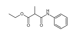 ethyl 2-(N-phenylcarbamoyl)propanoate Structure