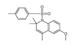 6-methoxy-2,2,4-trimethyl-1-(4-methylphenyl)sulfonylquinoline Structure