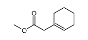 (1-Cyclohexenyl)acetic acid methyl ester结构式