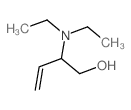 3-Buten-1-ol,2-(diethylamino)-结构式